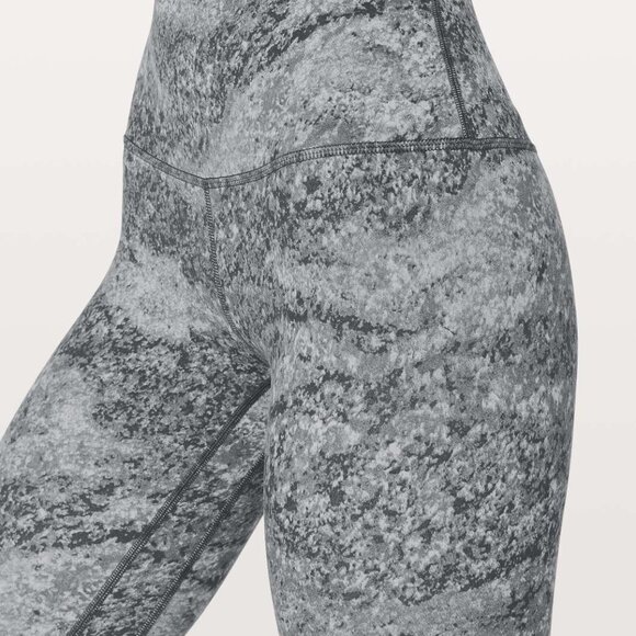 rare Lululemon Align Pant Full Length 28" Size 2 Color Area Ice Grey - Picture 4 of 7